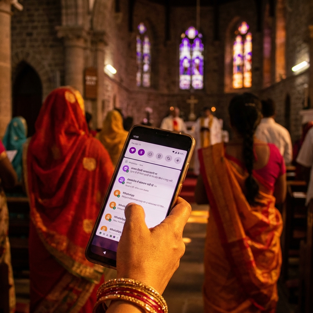 WhatsApp vs Church App: What Indian Churches Need to Know
